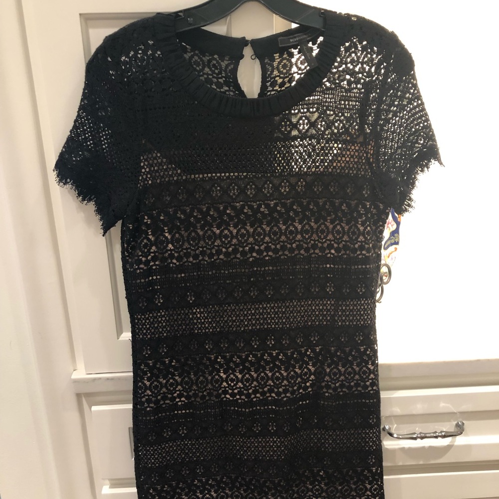 Black Lace BCBG Dress